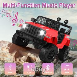 Electric Kids Ride On Car, 12V Electric Vehicle Toy Truck withRemote Control Gift
