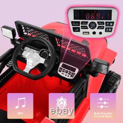 Electric Kids Ride On Car, 12V Electric Vehicle Toy Truck withRemote Control Gift