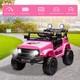 Electric Vehicle 2 Seater Toy 12v Kids Ride On Car Truck Jeep With Remote Control