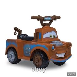 Electric Vehicles Large Rubber 1 Count Kid Trax Toddler Disney Cars 3 Tow-Mater