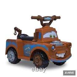 Electric Vehicles Large Rubber 1 Count Kid Trax Toddler Disney Cars 3 Tow-Mater