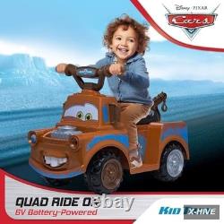 Electric Vehicles Large Rubber 1 Count Kid Trax Toddler Disney Cars 3 Tow-Mater