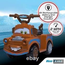 Electric Vehicles Large Rubber 1 Count Kid Trax Toddler Disney Cars 3 Tow-Mater