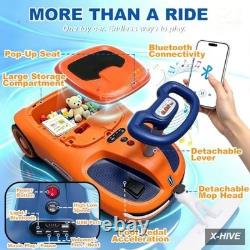 Electric Vehicles Plastic 1 Count Kids Ride Toy Car 12V 7Ah Cleaning Wiggle