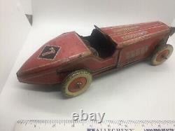 England- Tin Toy Race Car- Vintage