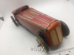 England- Tin Toy Race Car- Vintage