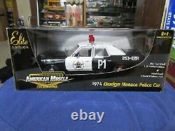 Ertl 118 American Muscle 1974 Dodge Mount Prospect Police Blues Brothers