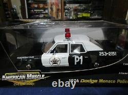 Ertl 118 American Muscle 1974 Dodge Mount Prospect Police Blues Brothers