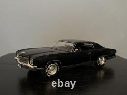 Ertl 1970 Chevrolet Chevy Black Monte Carlo SS 454 American Muscle