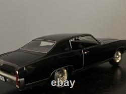 Ertl 1970 Chevrolet Chevy Black Monte Carlo SS 454 American Muscle