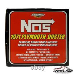 Ertl American Muscle 1971 Plymouth Duster NOS Diecast Model Vehicle 118