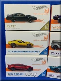 Estate Liquidation Hotwheels ID 16 Vehicles Batmobile K. I. T. T. Mystery Machine