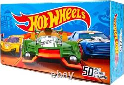 Exciting 50-Pack 164 Scale Toy Vehicles Individually Wrapped & Unique Designs