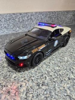 FHP Florida Highway Patrol Ford Mustang with All Flashing Lights
