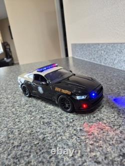 FHP Florida Highway Patrol Ford Mustang with All Flashing Lights