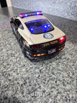 FHP Florida Highway Patrol Ford Mustang with All Flashing Lights