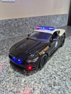 FHP Florida Highway Patrol Ford Mustang with All Flashing Lights