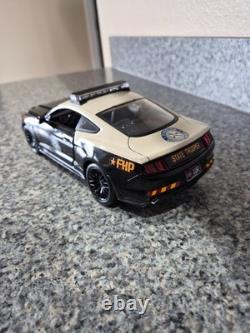 FHP Florida Highway Patrol Ford Mustang with All Flashing Lights FHP Florida Highway Patrol Ford Mustang with All Flashing Lights
