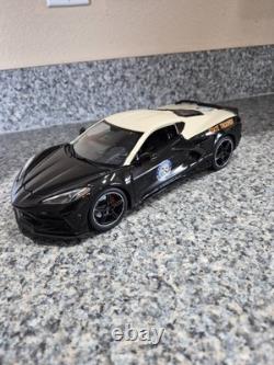 Florida Highway Patrol Chevrolet C8 Corvette with All Flashing Lights