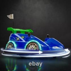 Flybar Funpark Racer Ride-on Bumper Car Vehicle Kids Toddlers Blue/green