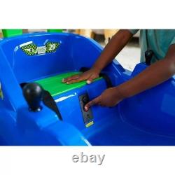 Flybar Funpark Racer Ride-on Bumper Car Vehicle Kids Toddlers Blue/green