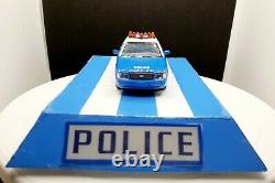 Ford Crown Victoria Blue & White State Police Car 1/43 Diecast Working Light