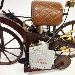 Franklin Mint 1885 Daimler Single Track Motor Vehicle 18 Diecast Motorcycle