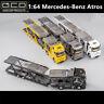 Gcd 164 Mercedes-benz Actros Car Diecast Model Transport Truck Vehicle Carrier