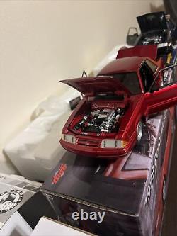 GMP Ford Mustang LX Street Fighter 1990 118 Diecast Vehicle Red (18955)