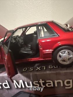 GMP Ford Mustang LX Street Fighter 1990 118 Diecast Vehicle Red (18955)