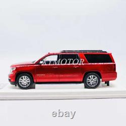 GOC 1/18 Chevy Suburban SUV 2015 off-road vehicle Diecast Model Car Gifts Red
