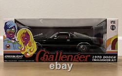 GREENLIGHT 1970 Dodge Challenger BLACK Diecast 13585 Brand New