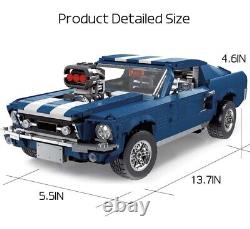 GTR Car Building Blocks Kit Assemble Set Racing Sport Vehicle 1 10 New 2022 NEW