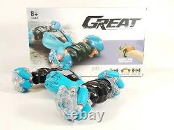 Gesture Sensing Remote RC Stunt Car Drifting Twisting LED Off-Road Vehicle Truck