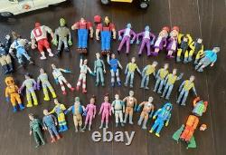Ghostbusters Cars and Action Figures lot. Damaged and or missing parts