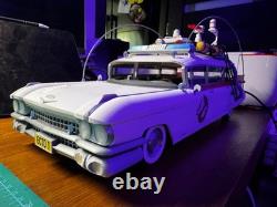 Ghostbusters Ecto-1 Model Car 3D Printed Cadillac Miller-Meteor Display Vehicle
