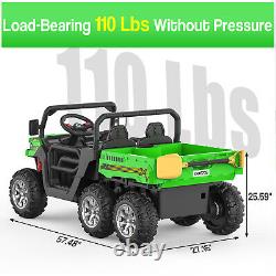 Gift for Kids Toy Car Battery Powered Electric Tractor Truck Vehicles+MP3 Player