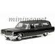 Greenlight 18002 Precision 1966 Cadillac S & S Limousine Hearse 1/18 Black
