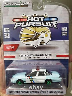 Greenlight 1/64th scale Hot Pursuit Series 42 6-car GREEN MACHINE set