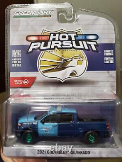 Greenlight 1/64th scale Hot Pursuit Series 42 6-car GREEN MACHINE set