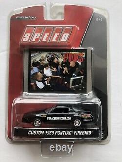 Greenlight Diecast Toy Vehicle Car Pinks Pontiac Firebird Serial #0001 Rare HTF
