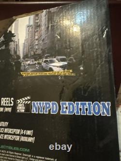 Greenlight Hot Pursuit NYPD Four-Car Pack Edition Film Reels with Chase Car (RARE)