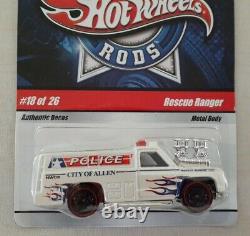 HOT WHEELS COP RODS Rescue Ranger #18 Hard to Find