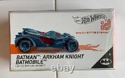HOT WHEELS ID SERIES BATMOBILE Collection Of 9 Uniquely Identifiable Vehicles