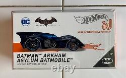 HOT WHEELS ID SERIES BATMOBILE Collection Of 9 Uniquely Identifiable Vehicles