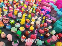 HUGE Lot of 498 PC SHOPKINS Toys Mixed Seasons Figures Playsets Cases Vehicles
