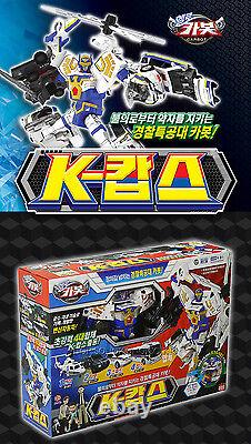 Hello Carbot K-COPS K COPS Transforming Police Robot Figure Car Vehicles Toy set