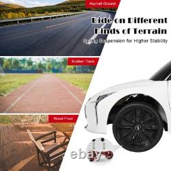 HoneyJoy 12V Kids Ride on Car Lexus LC500 Licensed Remote Electric Vehicle White