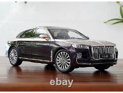 HongQi H9 1/18 Car Model Diecast Vehicles Base Collection Metal Car Toys Gift