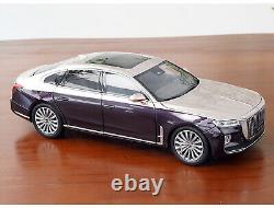 HongQi H9 1/18 Car Model Diecast Vehicles Base Collection Metal Car Toys Gift